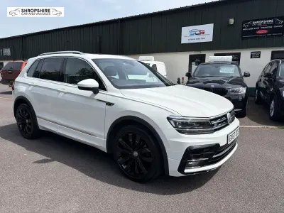 Used VW Tiguan R-line 150 HP (110 kW) 2016 White SUV