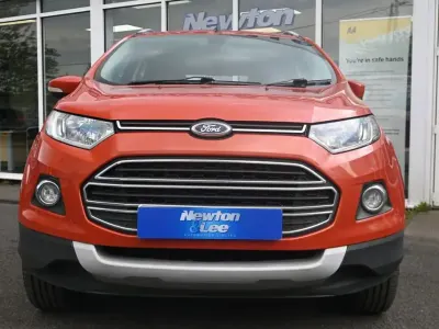 Used Ford Ecosport Titanium 90 HP (66 kW) 2014 Red SUV