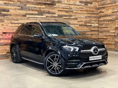 Begagnad Mercedes GLE400 AMG line 2022 Svart Kombi