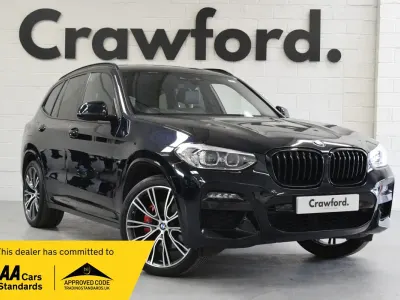 Used BMW X3 M Sport 2021 Black SUV