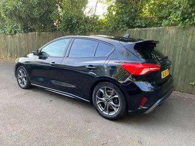 Black Used 2019 Ford Focus ST-Line Hatchback | £10,700 (Fair price)