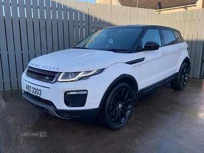 White Used 2016 Land Rover Range Rover evoque SE Estate | £9,995 (Expensive)