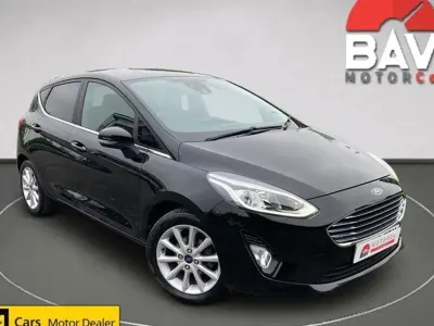 Used Ford Fiesta Titanium 125 HP (91 kW) 2017 Black Hatchback