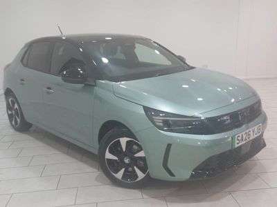 New Vauxhall Corsa-e 100 kW (136 HP) 2026 Exclusive gloss metallic  eucalyptus green Hatchback