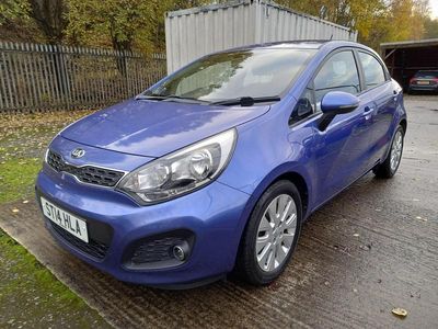 Blue Used 2014 Kia Rio Hatchback | £3,995 (Fair price)