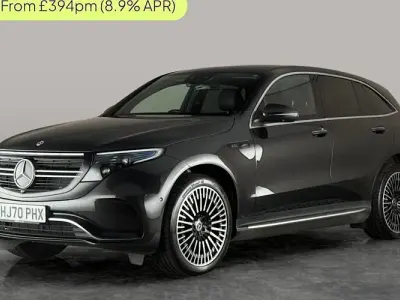 Used Mercedes EQC400 AMG Line Premium Plus 300 kW (408 HP) 2020 Black SUV