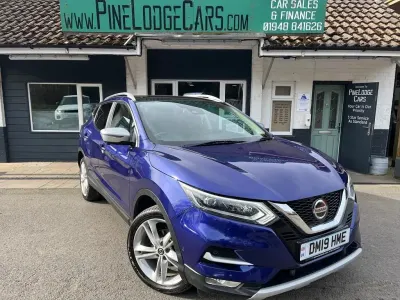 Begagnad Nissan Qashqai N-Motion 140 HK (102 kW) 2019 Blå SUV