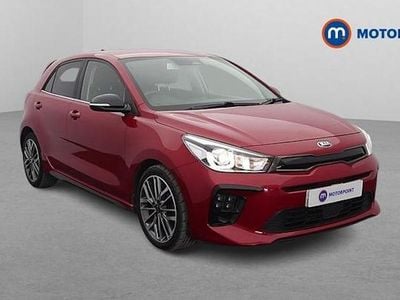 Used Kia Rio GT-Line S 120 HP (88 kW) 2021 Red Hatchback