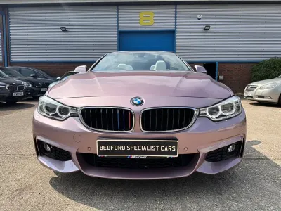 Used BMW 430 Cabriolet M Sport 248 HP (182 kW) 2017 Pink Cabriolet