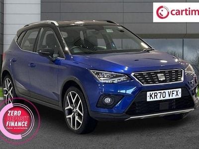 Used Seat Arona XCELLENCE Lux 115 HP (84 kW) 2020 Blue SUV