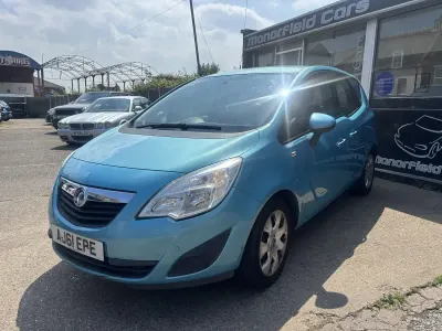 Used Vauxhall Meriva 2012 Blue MPV