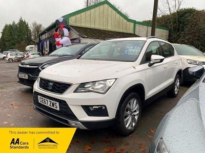 White Used 2017 Seat Ateca SE SUV | £8,650 (Fair price)