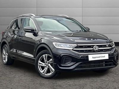 Used VW T-Roc R-line 150 HP (110 kW) 2022 Black SUV