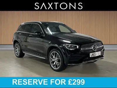 Used Mercedes GLC300e AMG line 2022 Black SUV