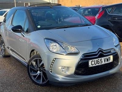Silver Used 2015 DS Automobiles DS3 Cabriolet | £4,399 (Fair price)