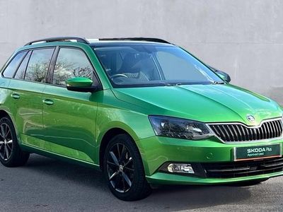 Used Skoda Fabia SE L 110 HP (80 kW) 2015 Green