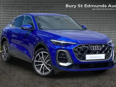 Begagnad Audi Q5 Sportback S-Line 204 HK (150 kW) 2025 Blå SUV