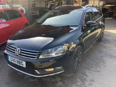 Begagnad VW Passat Sportline 2011 Svart Kombi
