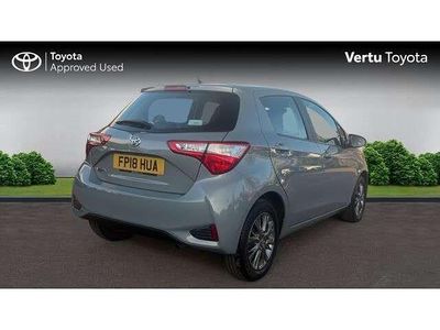 Used Toyota Yaris 111 HP (81 kW) 2018 Grey Hatchback