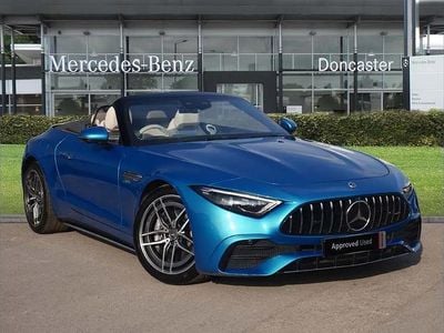Used Mercedes SL43 AMG 375 HP (275 kW) 2022 Green Cabriolet