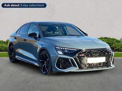 Grey Used 2023 Audi RS3 Comfort Sedan | £51,362 (Fair price)