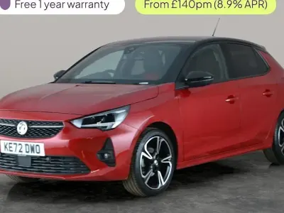 Used Vauxhall Corsa 75 HP (55 kW) 2023 Red Hatchback