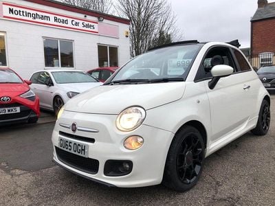 Used Fiat 500 S 2015 White Cabriolet