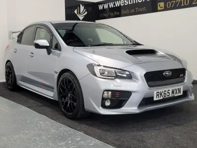 Used Subaru WRX STI 300 HP (220 kW) 2015 Silver Sedan