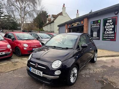 Purple Used 2015 Fiat 500 Lounge Hatchback | £3,895 (Good price)
