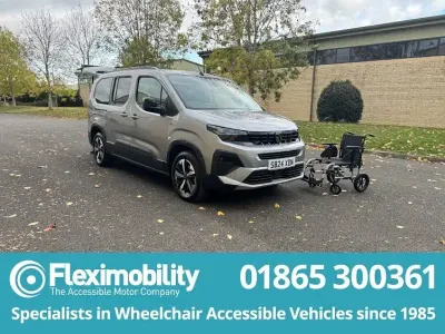 Used Peugeot Rifter Allure 131 HP (96 kW) 2024 Grey MPV