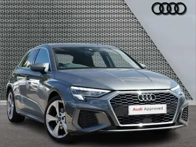Used Audi A3 S-Line 147 HP (108 kW) 2024 Grey Hatchback