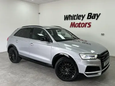 Used Audi Q3 Black Edition 150 HP (110 kW) 2018 Silver SUV