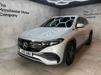 Used Mercedes EQA250 AMG line 139 kW (190 HP) 2021 Silver SUV