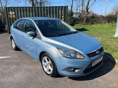Used Ford Focus Zetec 2009 Blue Hatchback