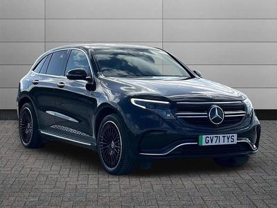 Used Mercedes EQC400 AMG Line Premium Plus 300 kW (408 HP) 2022 Black SUV