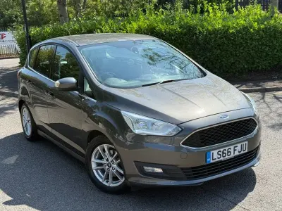 Used Ford C-MAX Zetec 125 HP (91 kW) 2017 Grey MPV