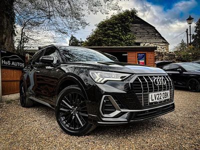 Used Audi Q3 S-Line 150 HP (110 kW) 2022 Black SUV