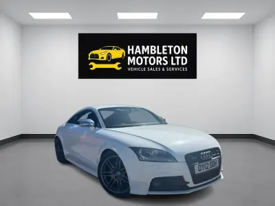 Used Audi TTS Black Edition 272 HP (200 kW) 2012 White Coupe