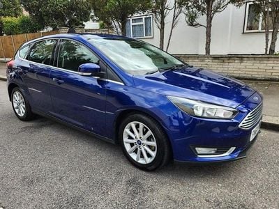 Blue Used 2015 Ford Focus Titanium Hatchback | £4,450 (Fair price)