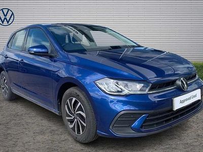 Used VW Polo Life 95 HP (69 kW) 2023 Blue Hatchback