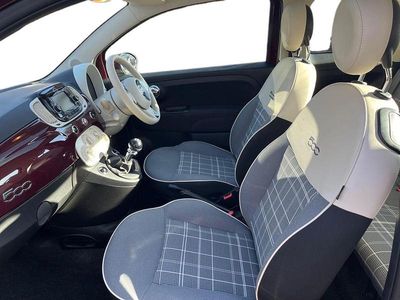 Used Fiat 500 Lounge 69 HP (50 kW) 2019 Red Hatchback