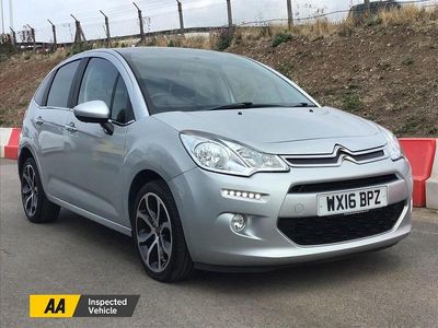 Silver Used 2016 Citroën C3 Platinum Hatchback | £7,995 (Fair price)