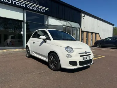 Używany Fiat 500 S 69 KM (50 kW) 2014 Biały Hatchback