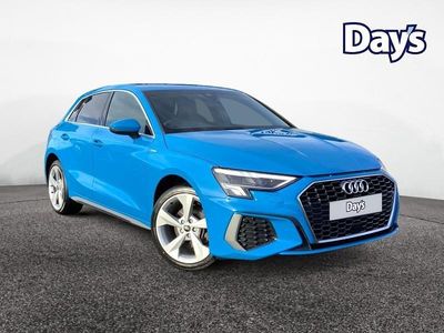 Used Audi A3 Sportback e-tron S-Line 204 HP (150 kW) 2022 Blue Hatchback