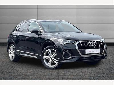 Used Audi Q3 S-Line 150 HP (110 kW) 2021 Black SUV