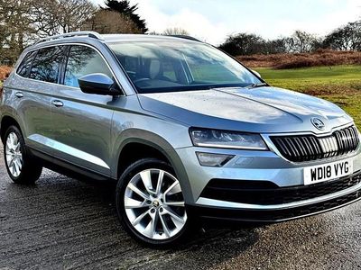 Grey Used 2018 Skoda Karoq SE L SUV | £11,495 (Fair price)