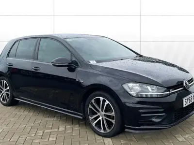 Used VW Golf VII R-line 150 HP (110 kW) 2019 Black Hatchback