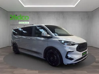 Ny Ford Tourneo Custom 2025 Grå Van