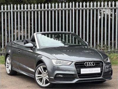Grey Used 2015 Audi A3 Cabriolet S-Line Cabriolet | £9,495 (Fair price)