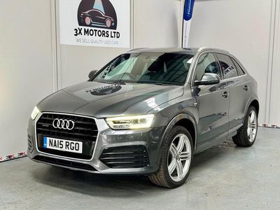 Grey Used 2015 Audi Q3 S-line plus SUV | £10,590 (Fair price)